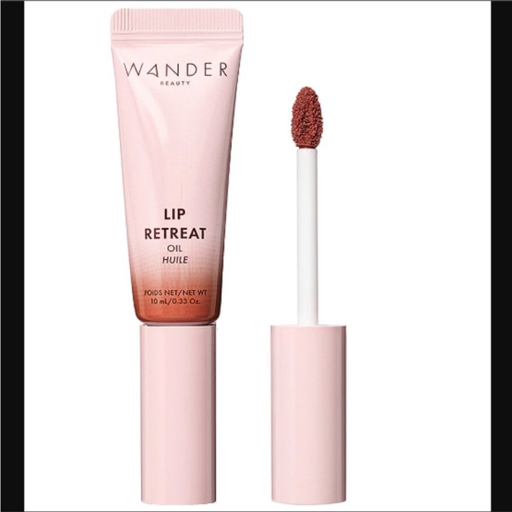 WANDER Beauty Lip Retreat Oil in Shade Tan Lines (full size) (new in box)